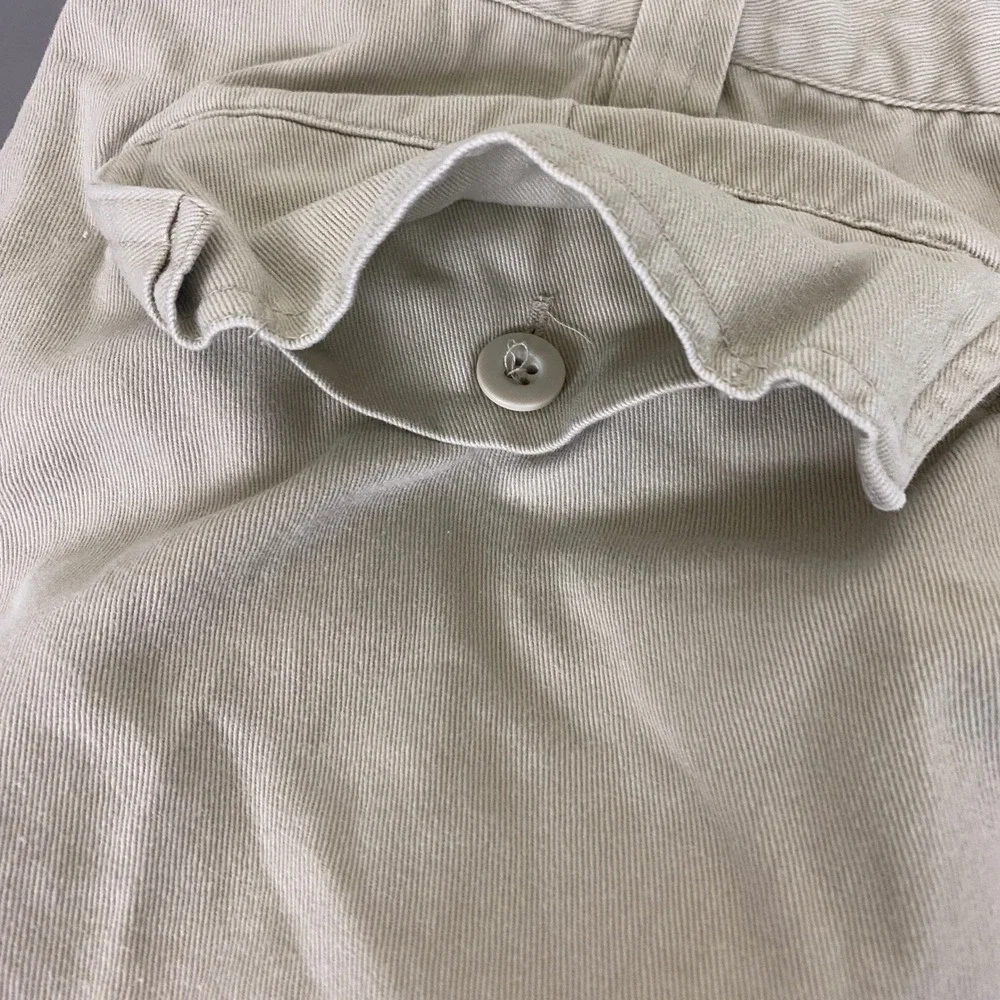 Lee Dungarees Shorts Men's Size 36 Khaki Tan Cotton Twill Cargo Heavy Duty